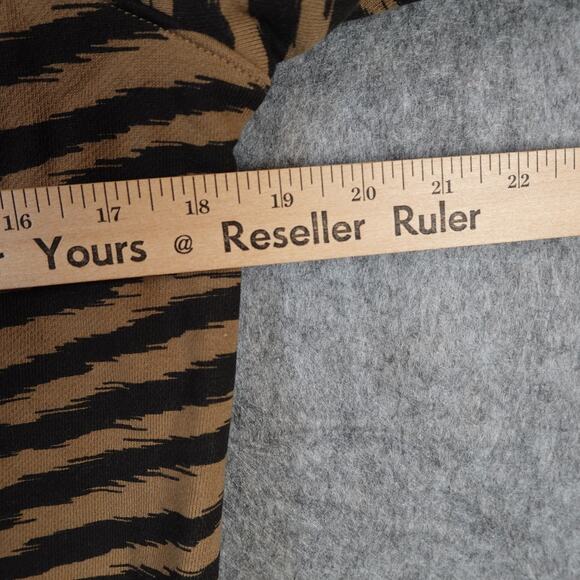 AGOLDE Sweater Womens Extra Small NWT Folded Sleeve Sweatshirt Serpentine Crew - Picture 9 of 11